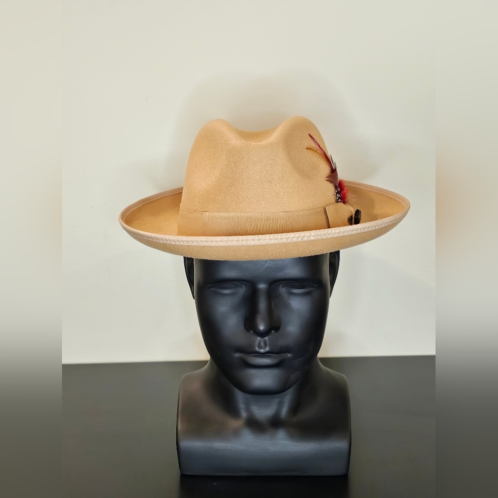 Fadora Hat Tan